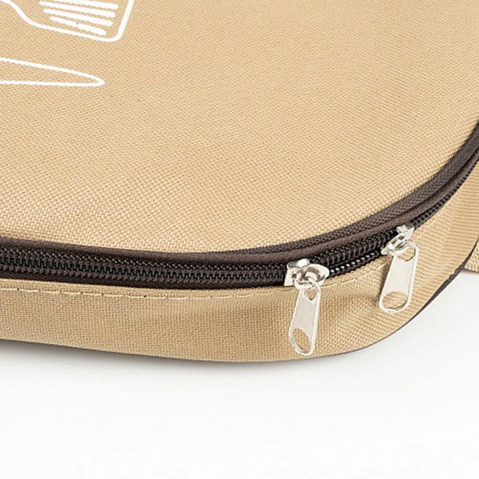 AOTU AT6413-1 Camping Tableware Storage Bag Oxford Cloth Cutlery Spoon Fork Carrying Bag Pouch - Khaki - 3