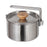 AOTU 1L Multifunction 304 Stainless Steel Pot Outdoor Cooking Pot Kettle Pan Camping Cookware Teapot (BPA-free, No FDA Certified) - 1