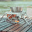 AOTU Outdoor 304 Stainless Steel Gas Stove Folding Bracket Portable Barbecue Stove Net Grill Rack - 2