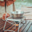 AOTU Outdoor 304 Stainless Steel Gas Stove Folding Bracket Portable Barbecue Stove Net Grill Rack - 3