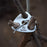 QVIEN QV-V01 Camping Tripod Board Stainless Steel Campire Support Plate with Hook Chain Turn Branches into Campfire Tripod - 3