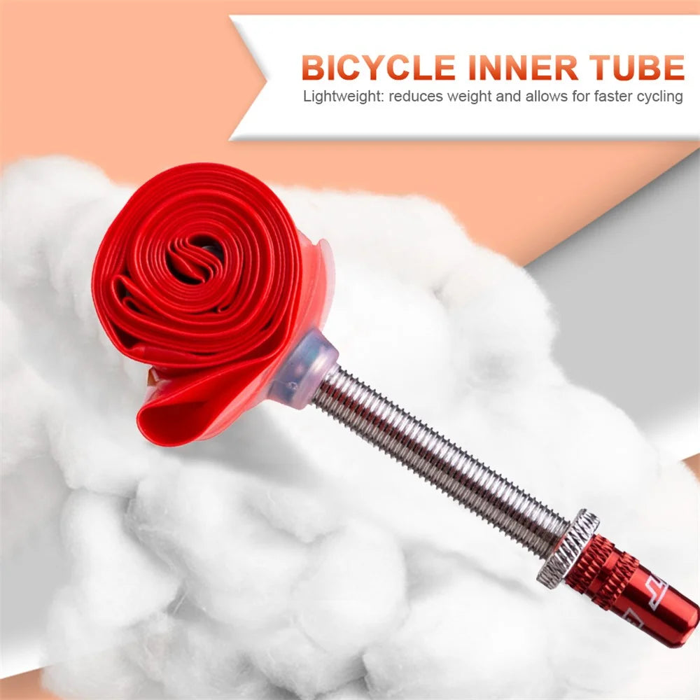 ZTTO Lightweight Road Bike Inner Tube TPU Bicycle Inner Tube with 48mm Nozzle - 29*1.9 / 2.6 F / V 48L - 3