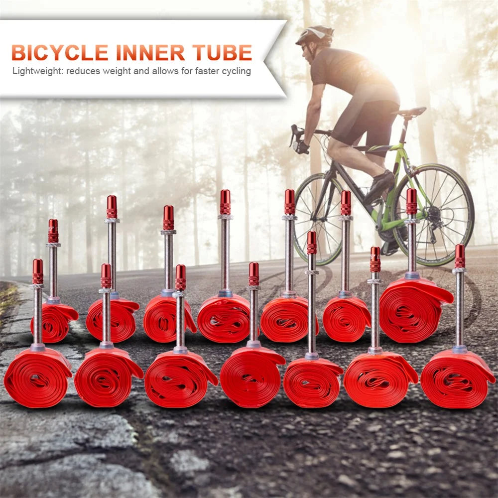 ZTTO Lightweight Road Bike Inner Tube TPU Bicycle Inner Tube with 48mm Nozzle - 29*1.9 / 2.6 F / V 48L - 4