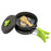 AOTU AT6385-3 Cookware Set for 1-2 People, Oxidized Aluminum Alloy Pot Pan with Utensils (BPA-free, No FDA Certified) - 6