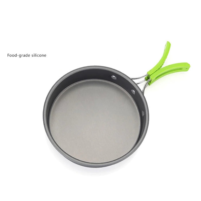 AOTU AT6385-3 Cookware Set for 1-2 People, Oxidized Aluminum Alloy Pot Pan with Utensils (BPA-free, No FDA Certified) - 7