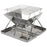 HALIN Camping Burning Stove Potable Folding Stainless Steel Backpacking BBQ Grill for Picnic (BPA-Free, No FDA Certified) - 3