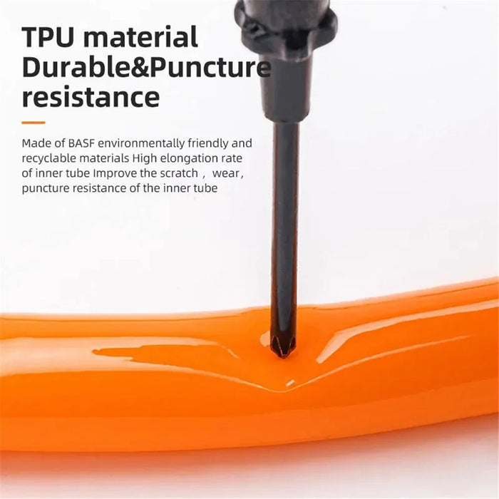 ROCKBROS 700*18-32C FV Valve 85mm TPU Inner Tube for Bicycle Road Bike Wear Resistant Inner Tube - 4