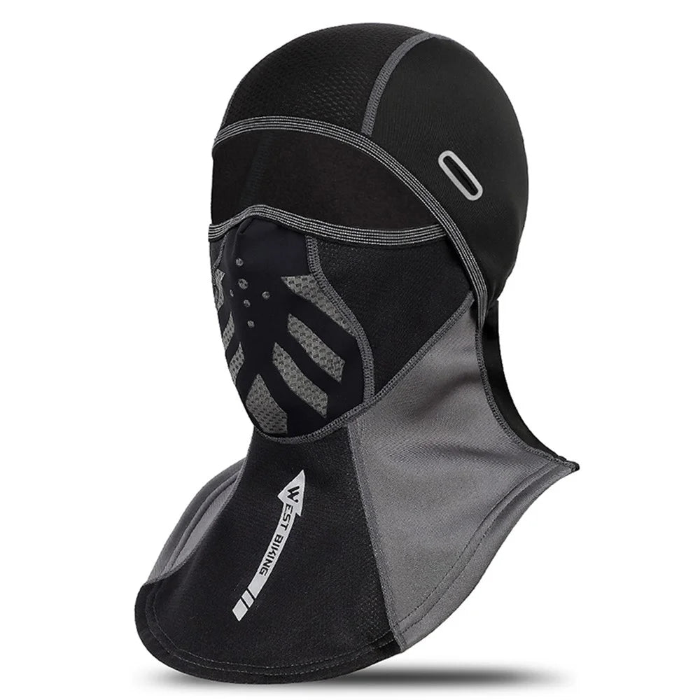 WEST BIKING Windproof Ski Balaclava Thermal Full Face Hood for Motorcycle Skiing Snowboarding Cycling - 2