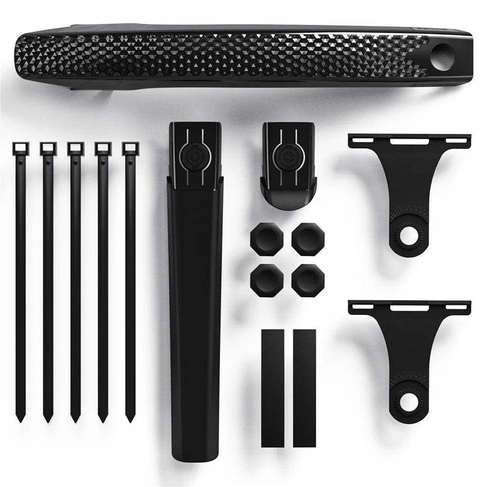 ENLEE EN720 1Pc Road Bike Mudguard Folding Bicycle Fender for 700Cx18-32mm Tire Width - 1