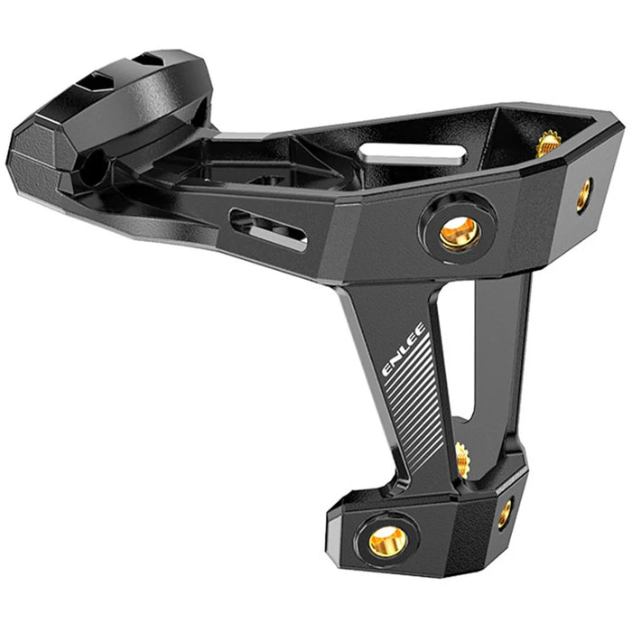 ENLEE R70 Bike Saddle Bottle Cage Holder Bicycle Seat Bottle Cage Mount Extension Bracket - Black - 1