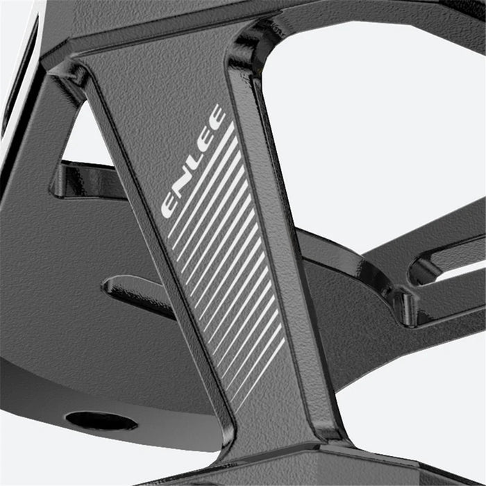 ENLEE R70 Bike Saddle Bottle Cage Holder Bicycle Seat Bottle Cage Mount Extension Bracket - Black - 7