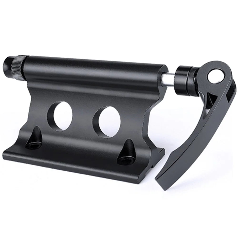 Aluminum Alloy Bicycle Holder Wall Mount Hanging Hook, Load Bearing Capacity: 60kg - Black - 1