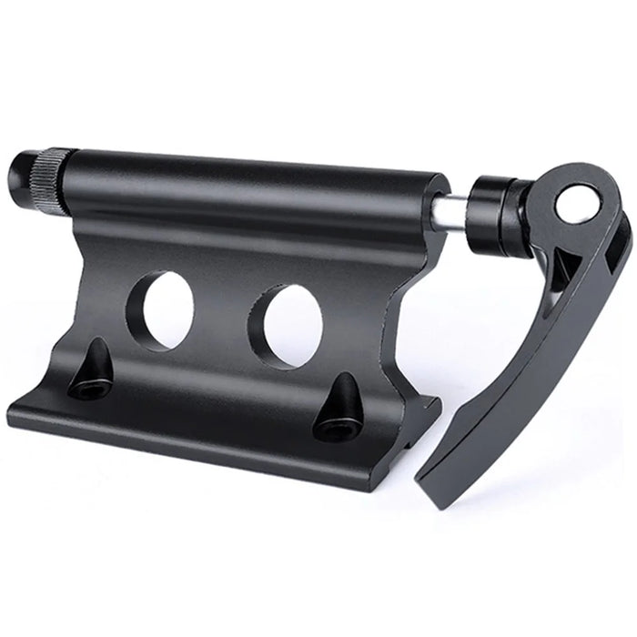 Aluminum Alloy Bicycle Holder Wall Mount Hanging Hook, Load Bearing Capacity: 60kg - Black - 1