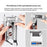 Aluminum Alloy Bicycle Holder Wall Mount Hanging Hook, Load Bearing Capacity: 60kg - Black - 4