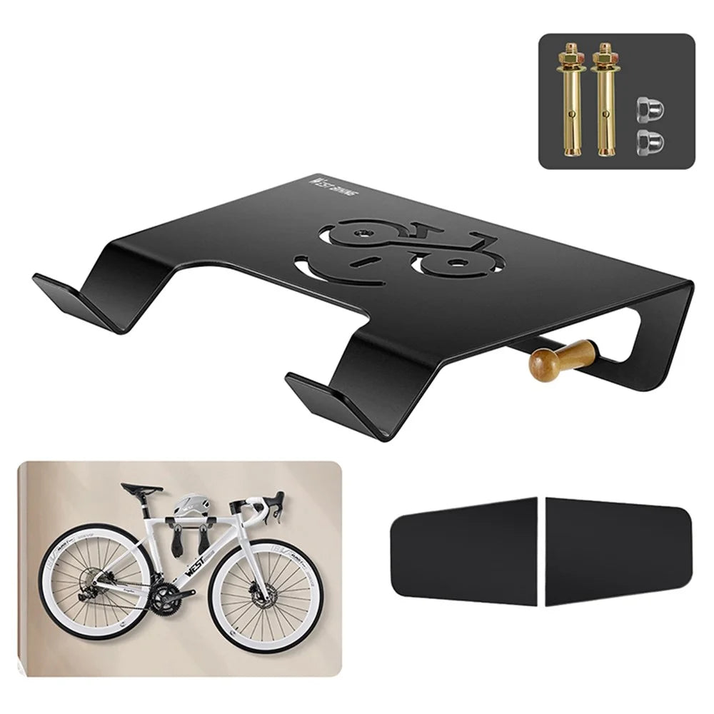 WEST BIKING YP0712041 Wall Mounted Hanger Bike Rack Space Saving Bicycle Storage Holder - 1