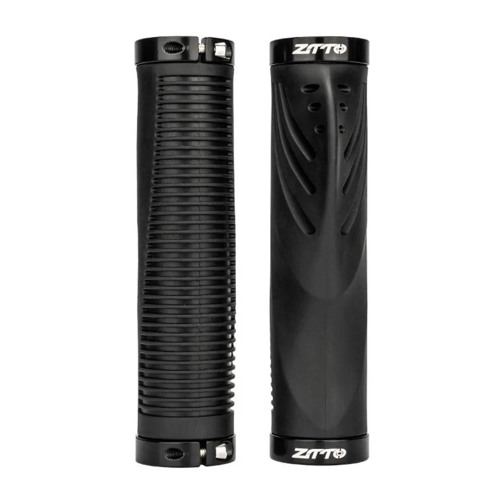 ZTTO AG49 Double Side Lock-On Non-Slip Rubber Bicycle Handlebar Grips Bike Handle Cover - 3