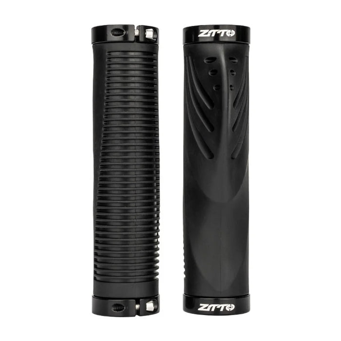 ZTTO AG49 Double Side Lock-On Non-Slip Rubber Bicycle Handlebar Grips Bike Handle Cover - 3