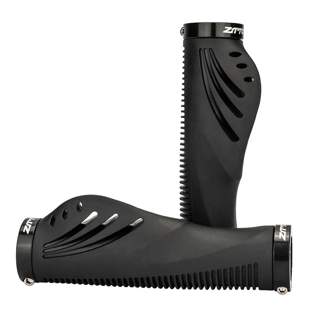 ZTTO AG49 Double Side Lock-On Non-Slip Rubber Bicycle Handlebar Grips Bike Handle Cover - 4