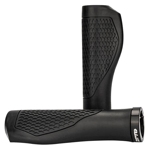 ZTTO AG32 Shock-Absorbing Bicycle Handlebar Grips Rubber Anti-Slip Bike Handle Cover - Black - 1