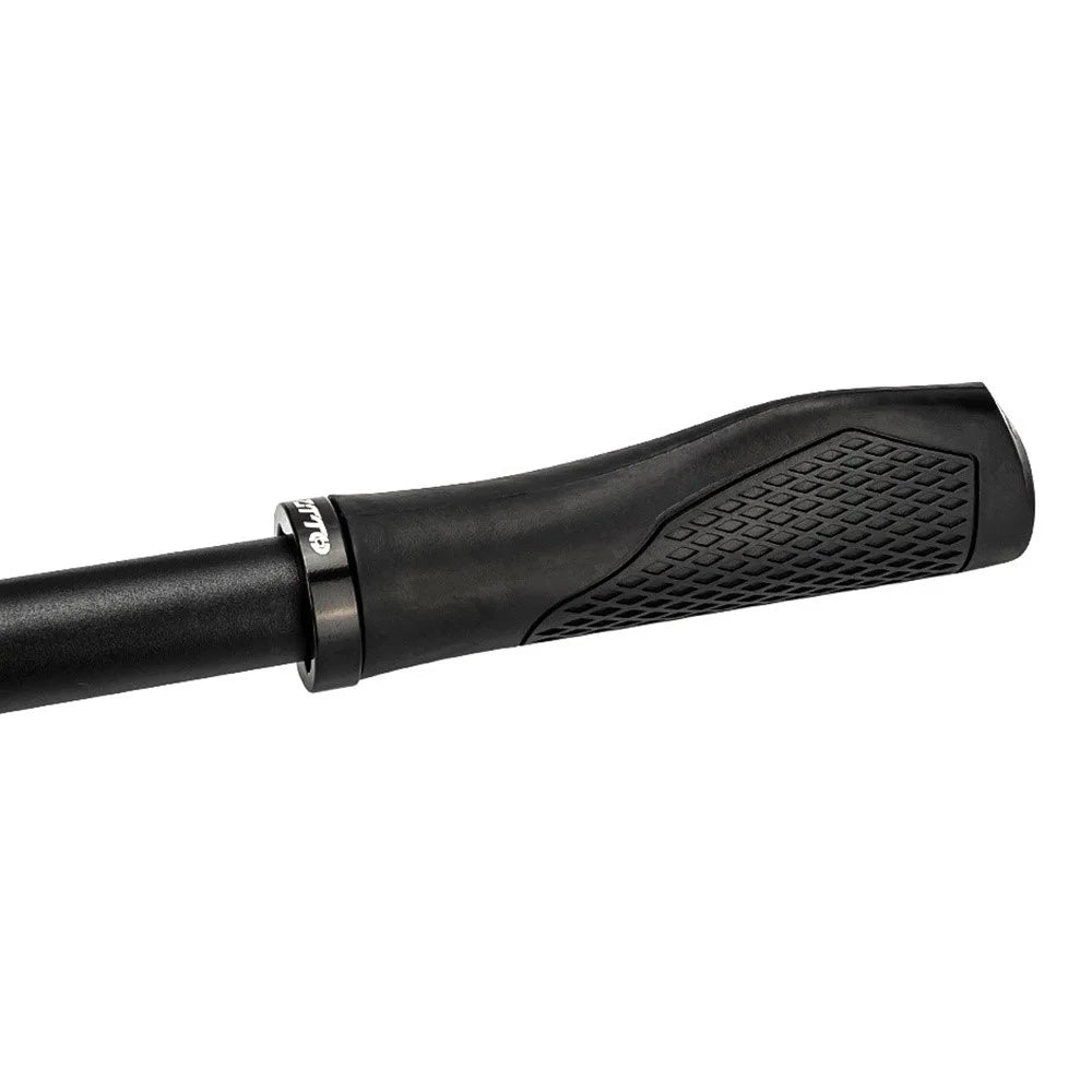 ZTTO AG32 Shock-Absorbing Bicycle Handlebar Grips Rubber Anti-Slip Bike Handle Cover - Black - 7