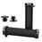 ZTTO AG34 1 Pair Non-Slip Rubber Bike Handlebar Grips Bicycle Handle Cover - Black - 1