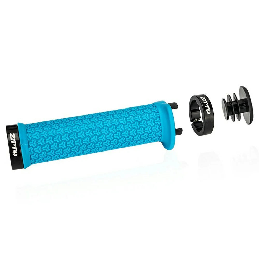ZTTO AG34 1 Pair Non-Slip Rubber Bike Handlebar Grips Bicycle Handle Cover - Black - 3