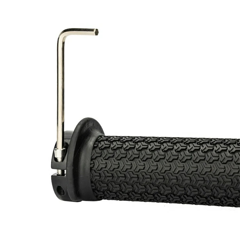ZTTO AG34 1 Pair Non-Slip Rubber Bike Handlebar Grips Bicycle Handle Cover - Black - 5