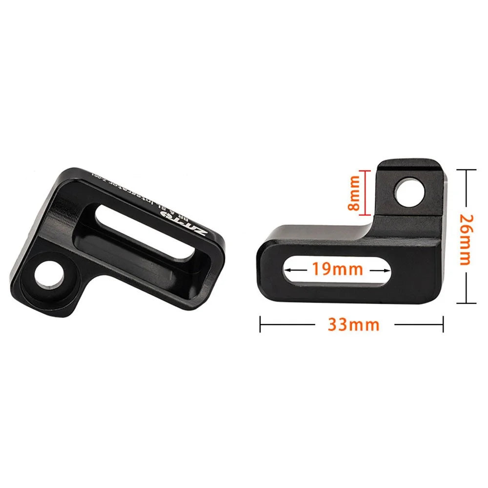 ZTTO M81X Bike Handlebar Brake Adapter for Shimano XTR BL-M9100 / Deore XT BL-M8100 / SLX BL-M7100 Mounting Shifter Bracket - Right - 7