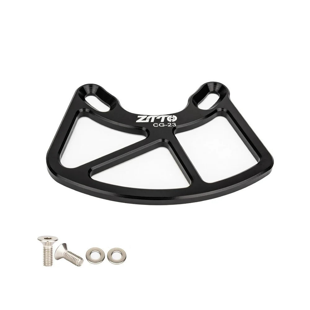 ZTTO Alloy MTB Bike Chain Guide Bicycle Chain Guard 22T-46T Chainring Protector - CG23 Black - 1