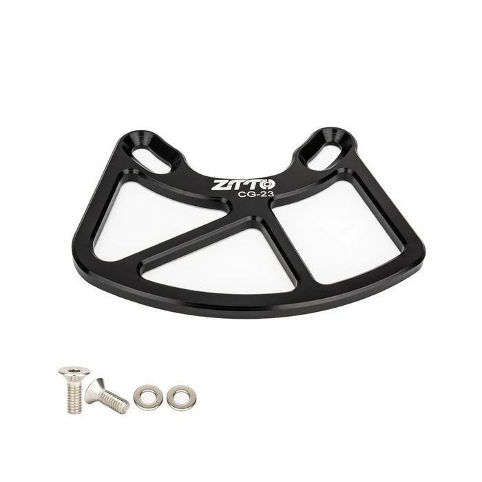 ZTTO Alloy MTB Bike Chain Guide Bicycle Chain Guard 22T-46T Chainring Protector - CG23 Black - 1