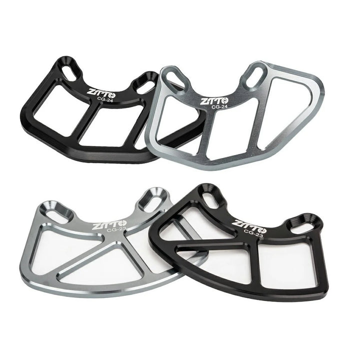 ZTTO Alloy MTB Bike Chain Guide Bicycle Chain Guard 22T-46T Chainring Protector - CG23 Black - 4