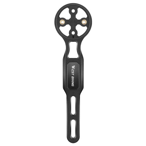 WEST BIKING YP0719405 Bicycle Computer Extension Bracket Bike Integrated Handlebar Speedometer Headlight Holder - 1