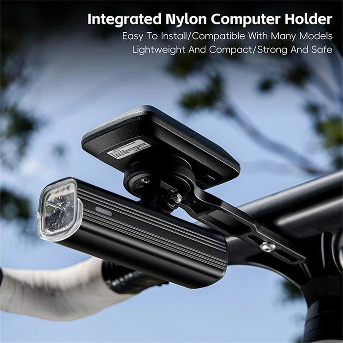 WEST BIKING YP0719405 Bicycle Computer Extension Bracket Bike Integrated Handlebar Speedometer Headlight Holder - 4