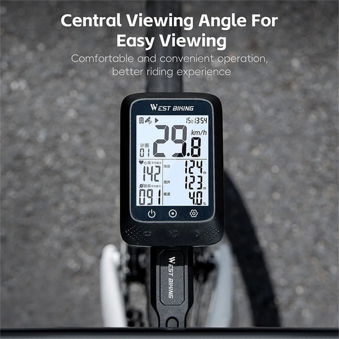 WEST BIKING YP0719405 Bicycle Computer Extension Bracket Bike Integrated Handlebar Speedometer Headlight Holder - 5