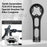 WEST BIKING YP0715082 Bicycle Computer Bracket for 10th Gen TCR / PCR Bike Speedometer Holder, Extended Version - 5