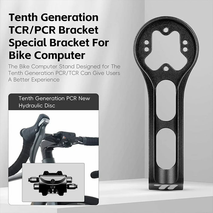 WEST BIKING YP0715082 Bicycle Computer Bracket for 10th Gen TCR / PCR Bike Speedometer Holder, Extended Version - 5