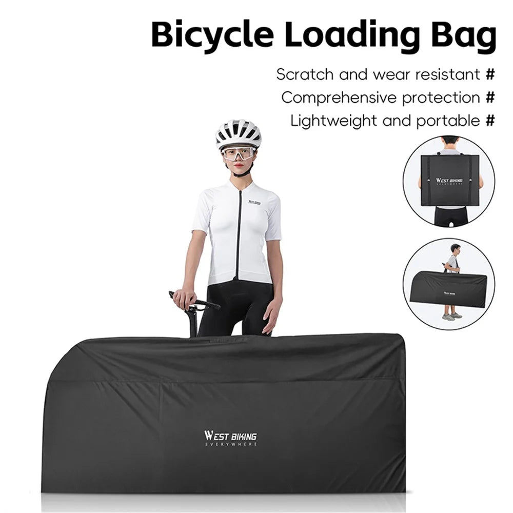 WEST BIKING YP0719404 Thicken Bike Carrying Bag Bicycle Cycling Pouch for 26 / 27.5inch MTB Bike / 700C Road Bike - 3
