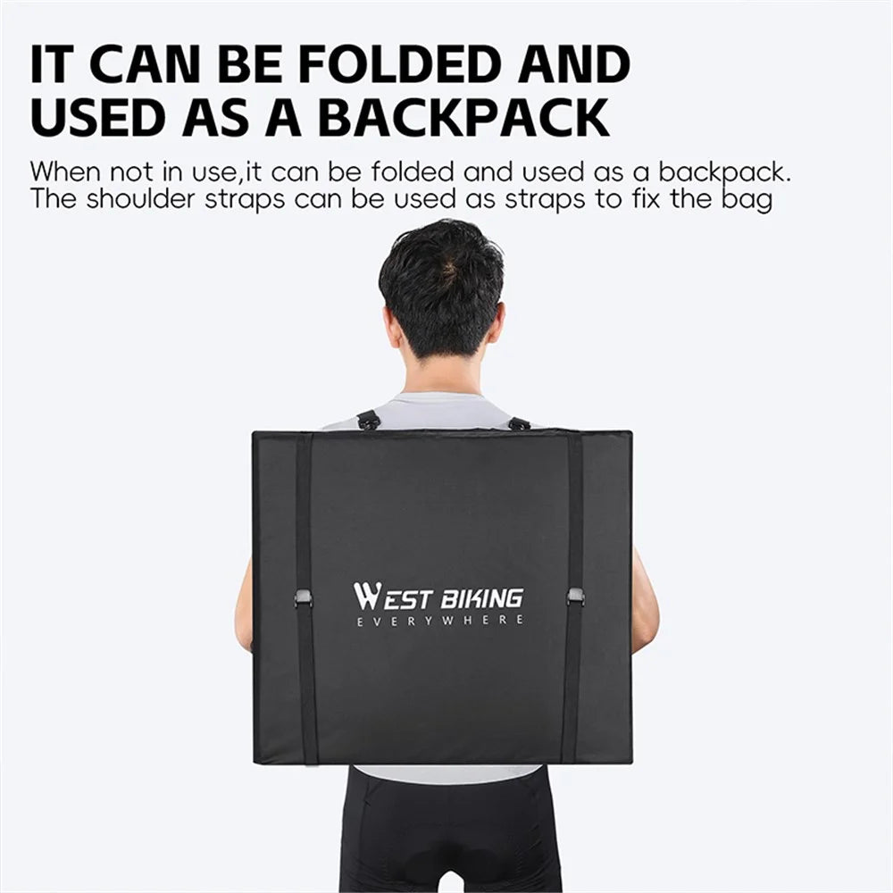 WEST BIKING YP0719404 Thicken Bike Carrying Bag Bicycle Cycling Pouch for 26 / 27.5inch MTB Bike / 700C Road Bike - 5