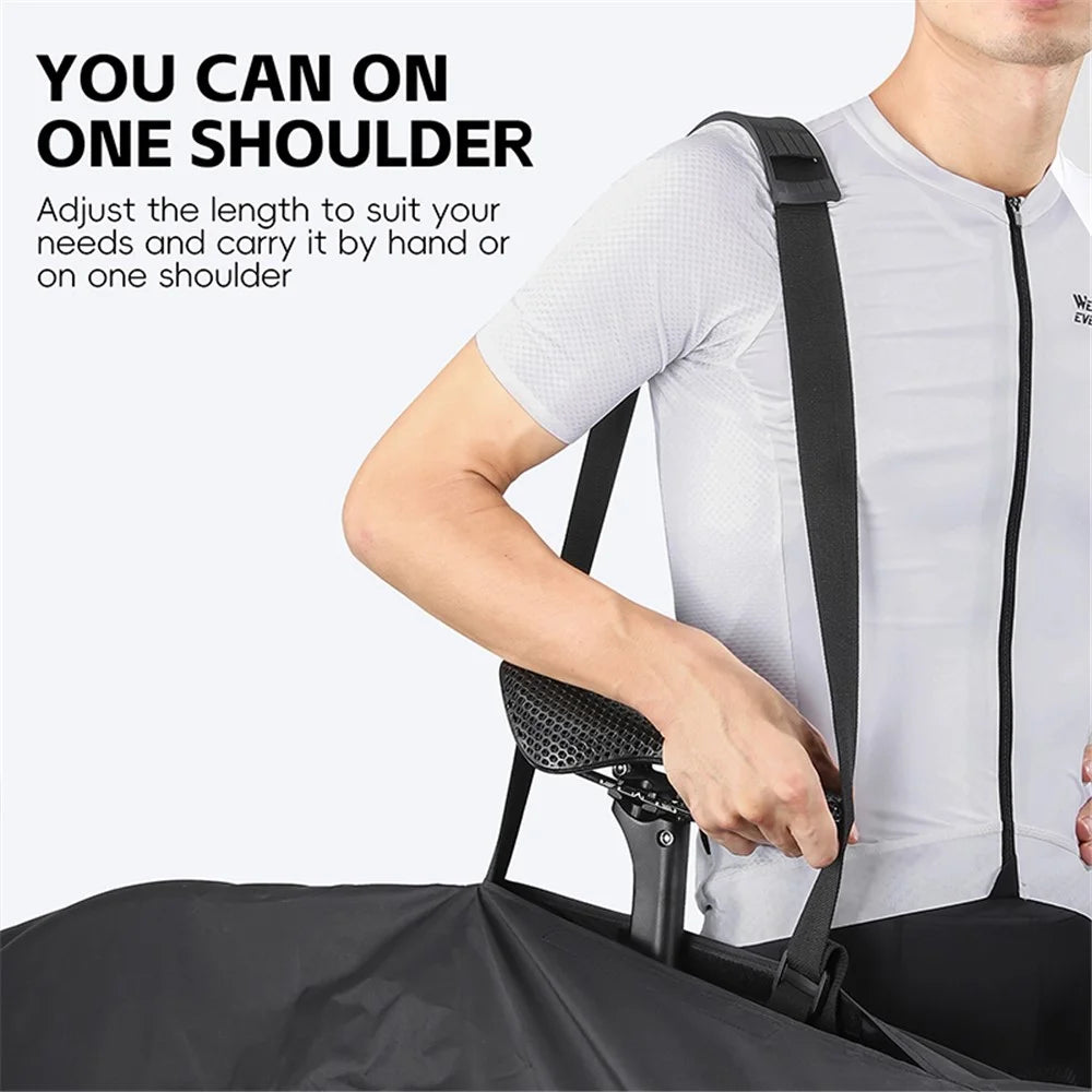 WEST BIKING YP0719404 Thicken Bike Carrying Bag Bicycle Cycling Pouch for 26 / 27.5inch MTB Bike / 700C Road Bike - 6