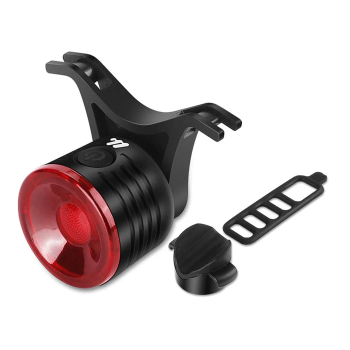 WEST BIKING YP0701449 Bike Cycling Tail Light 4 Modes Bicycle Smart Sensing Warning Lamp - 1