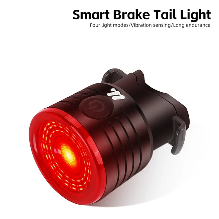 WEST BIKING YP0701449 Bike Cycling Tail Light 4 Modes Bicycle Smart Sensing Warning Lamp - 2