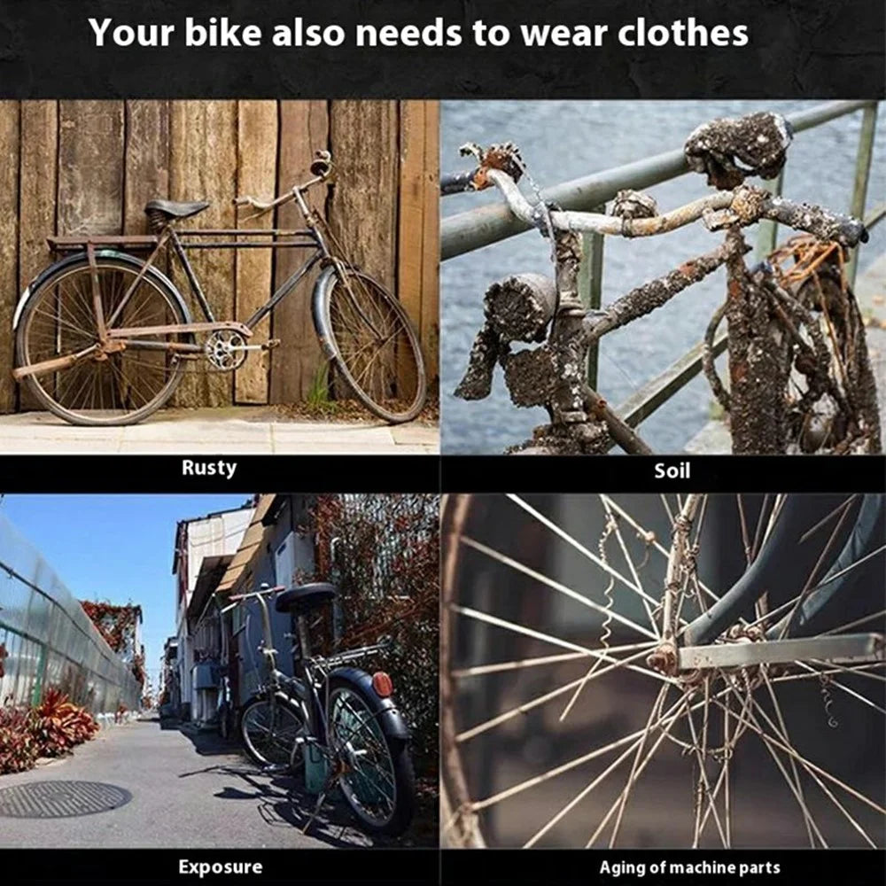 Bicycle Dust Cover Polyester + Spandex Mountain Road Bike Sunproof Protective Cover - 6