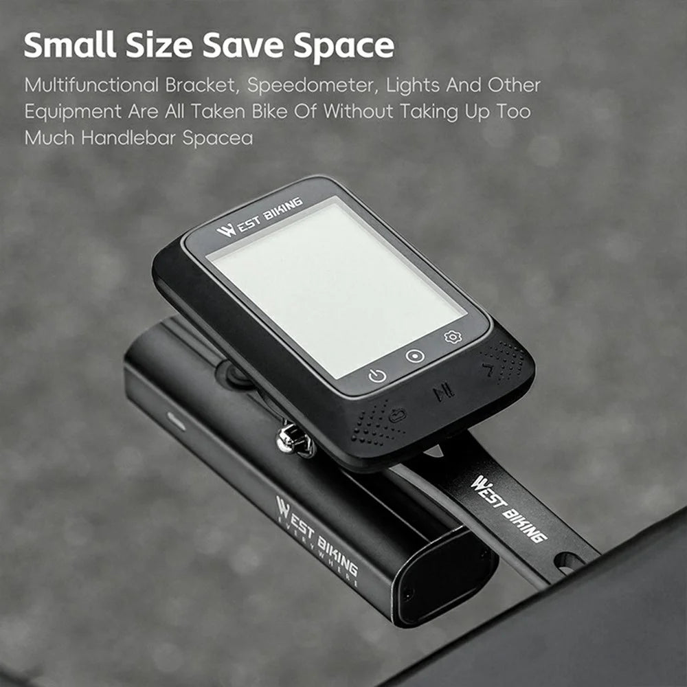 WEST BIKING YP0719400 Aluminum Alloy Bicycle Computer Mount Extension Bracket - 4