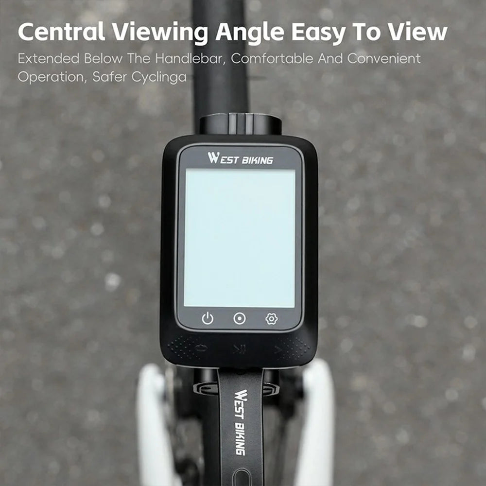 WEST BIKING YP0719400 Aluminum Alloy Bicycle Computer Mount Extension Bracket - 6
