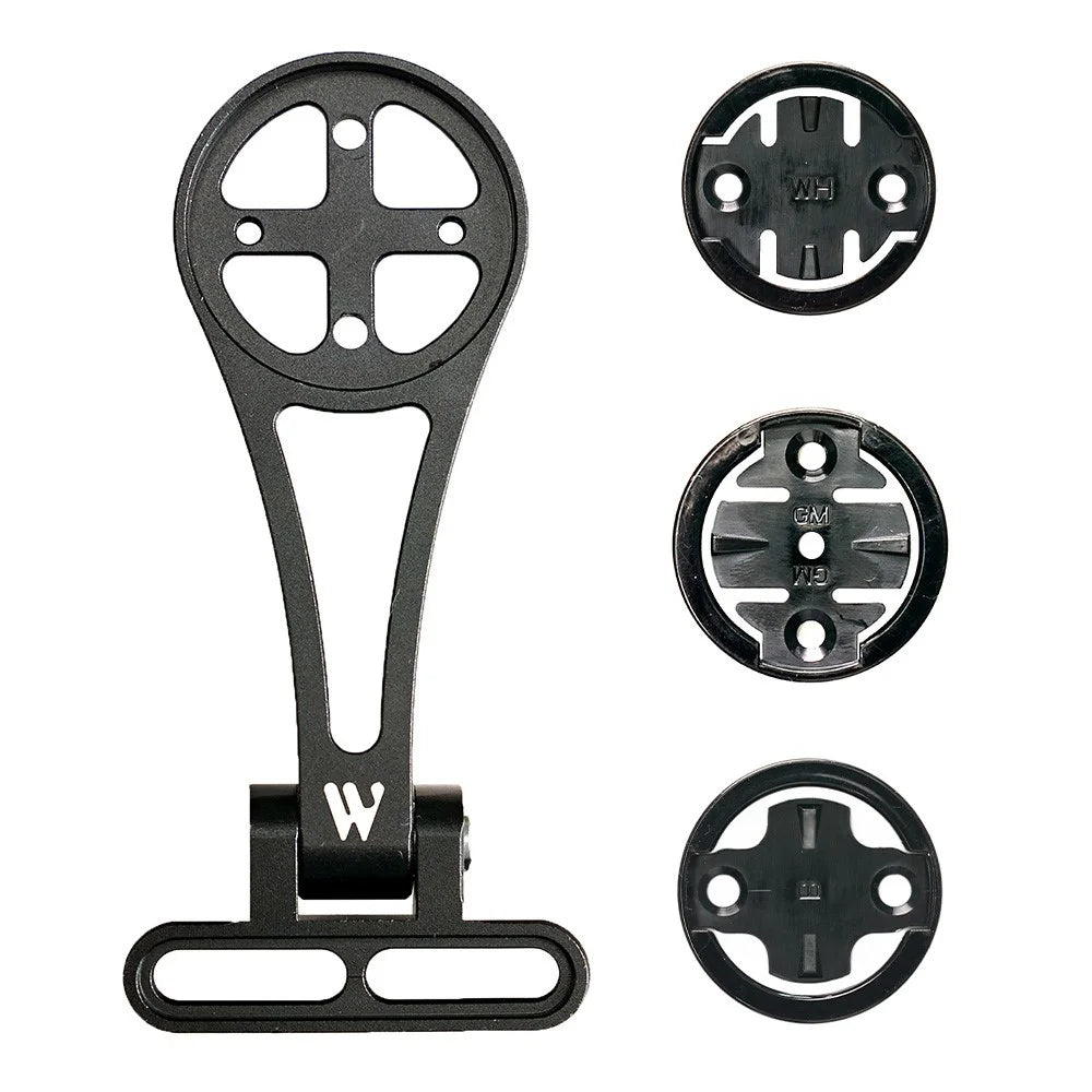 WEST BIKING YP0719401 MTB Bike Speedometer Holder Aluminum Alloy Stopwatch Mount, Adjustable Hollow Style - 1