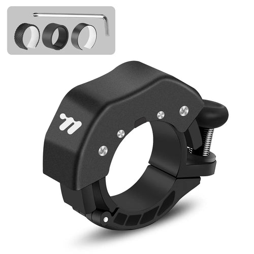 WEST BIKING Mountain Road Bike Bell Aluminum Alloy Loud Crisp Bicycle Warning Ring - Black - 1
