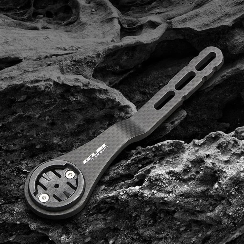 GUB 692 Extension Bracket for Garmin / Cateye / Bryton / Wahoo Carbon Fiber Titanium Alloy Bike Computer Handlebar Mount - 2