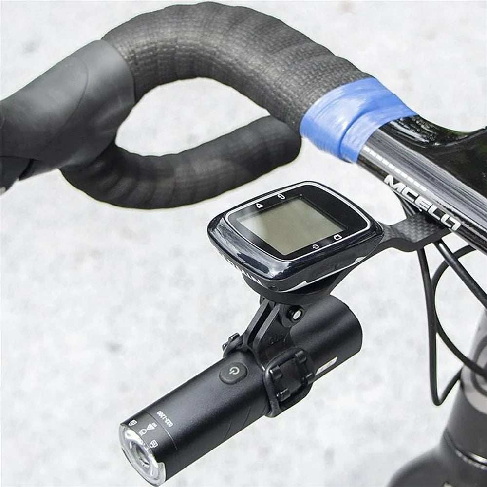 GUB 692 Extension Bracket for Garmin / Cateye / Bryton / Wahoo Carbon Fiber Titanium Alloy Bike Computer Handlebar Mount - 4