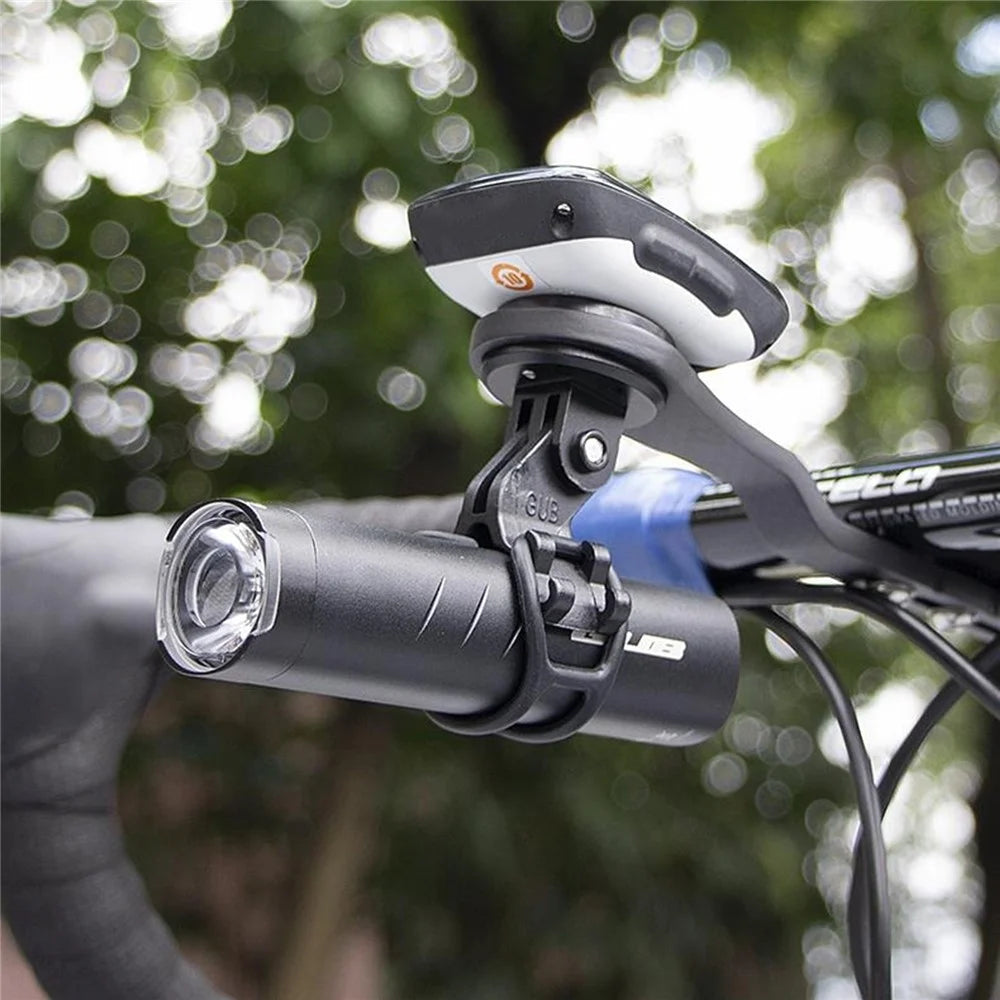 GUB 692 Extension Bracket for Garmin / Cateye / Bryton / Wahoo Carbon Fiber Titanium Alloy Bike Computer Handlebar Mount - 6