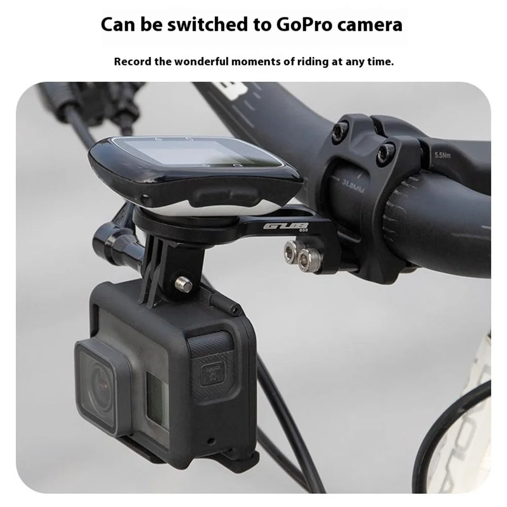 GUB 655 For Giant PCR / TCR Series Bike Computer Mount Holder Aluminum Alloy Extension Bracket - 6